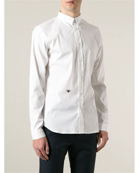 dior bee shirt white.